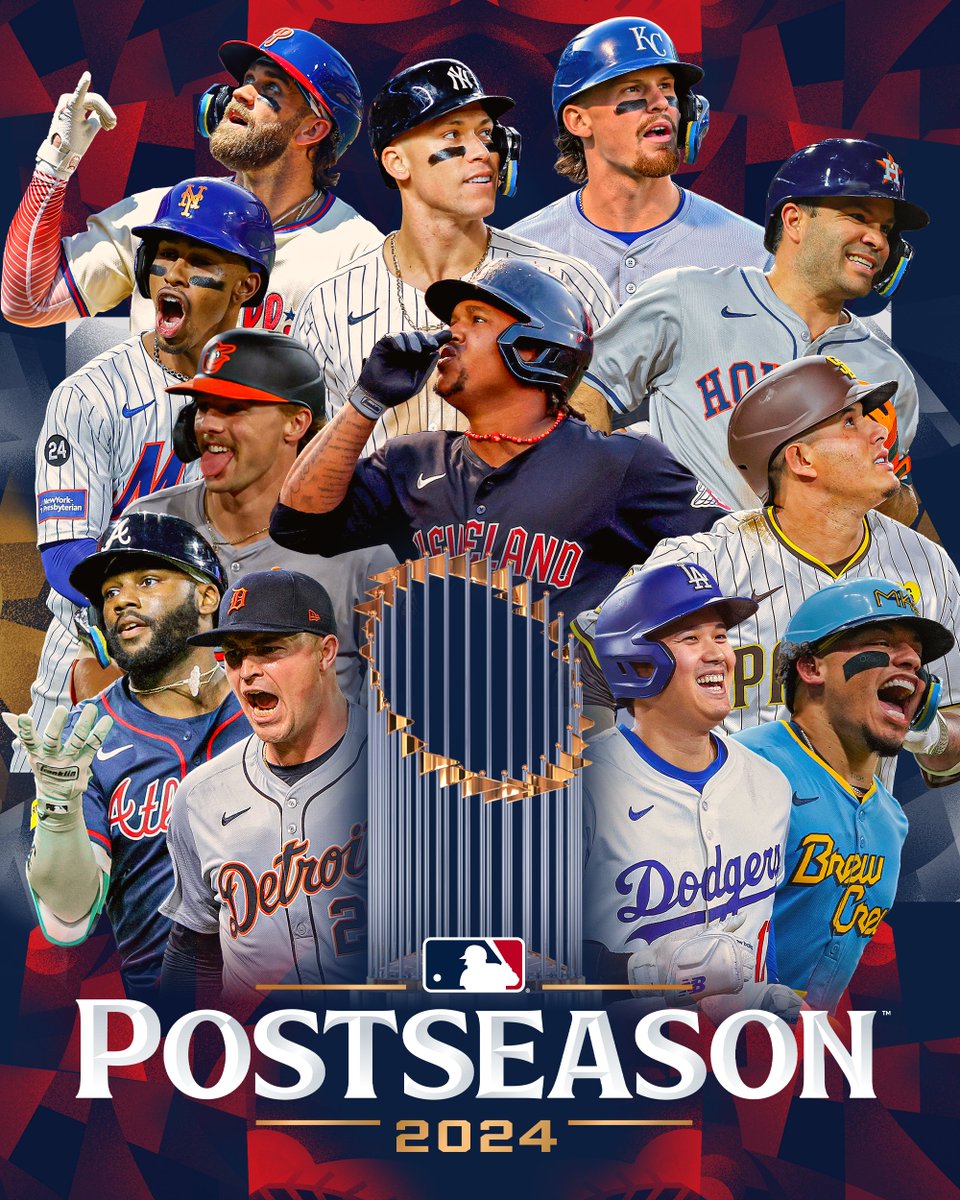 MLB's tweet photo. October, we meet again. #Postseason https://t.co/rQrO9m5TkP