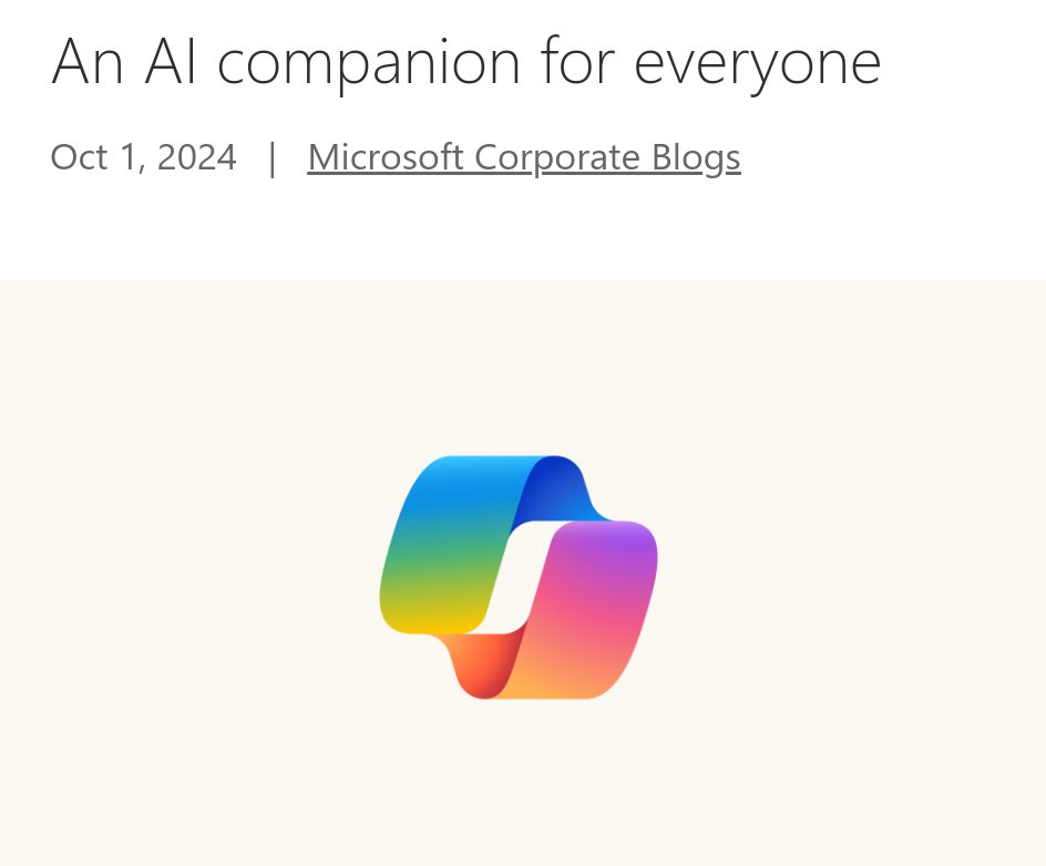 AndrewCurran_'s tweet photo. Microsoft is launching a new redesigned Copilot this morning. It incorporates the new Voice and Vision interface as well as 'Think Deeper' which uses Chain of Thought. The new version is more personable, and agentic. They are promising it will ultimately 'act on your behalf'. https://t.co/Z1HDgzmSdt