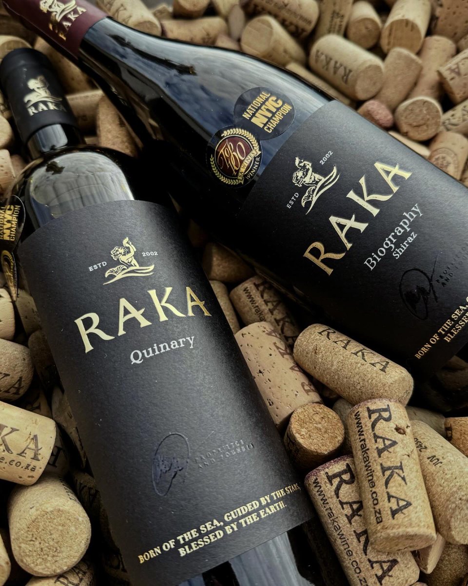 Very proud to introduce our new range of labels for our flagship wines Raka Quinary Bordeaux style blend and Raka Biography Shiraz.
We feel the new look reflects the elegance of our wines.

#rakawine #visitstanford #winelovers #coolclimatewines #SAwine #kleinriver #Overberg