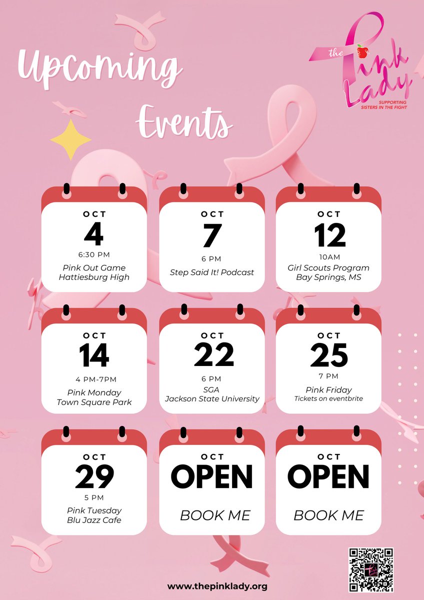 It's breast cancer awareness month!!🩷🩷🩷