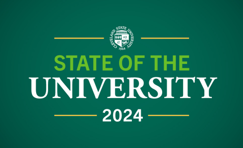 CSU's annual State of the University address, delivered by President Laura Bloomberg, will feature a celebration of 60 years of CSU history and an informative update on the University's direction in the years ahead. 

Her remarks start at 3 p.m. Watch the livestream here: