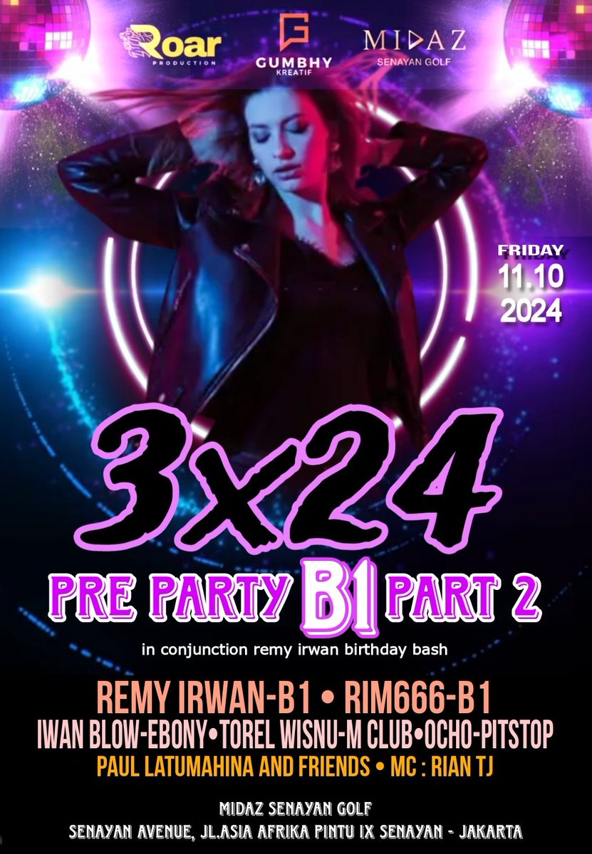 rorosinurat's tweet photo. Party terseru dibulan oktober nih..
Booking segera tablenya, dapetin hrg pre sale sebelum tgl 4 oktober dng dp 500rb dan bs dilunasi tgl 9 oktober...
Hubungi segera wa 08388082111 https://t.co/hNdfrFJ2u8