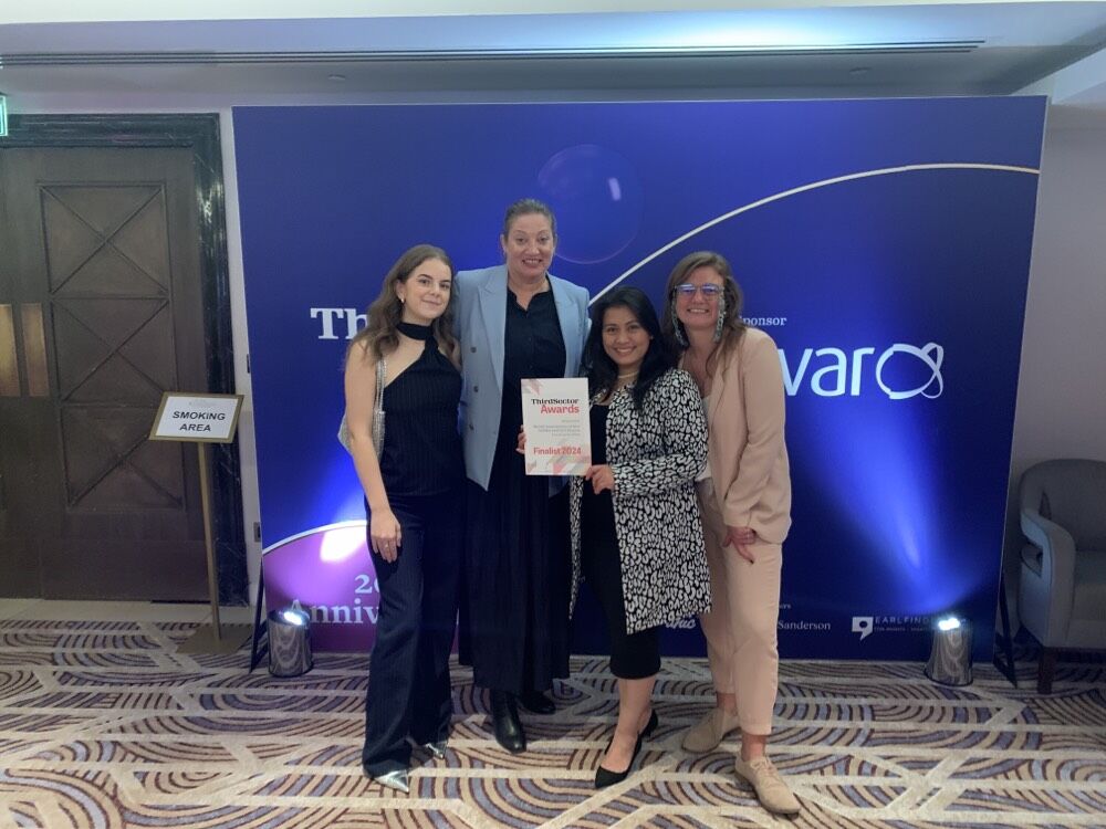 wagggsworld's tweet photo. We were delighted to attend the #ThirdSectorAwards gala event in London, where #FreeBeingMe was shortlisted for the Big Impact Award🎉
While we didn't win, we are grateful for the recognition of #FBM as a transformative programme that empowers young people to embrace themselves. https://t.co/g79acgUu0y