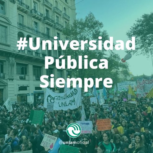 Nuestra Universidad Publica nos llena de orgullo y garantiza un futuro mejor 🇦🇷
Nos da identidad, la amamos y la defenderemos siempre 🇦🇷💙<a href="/Exactas_UBA/">Exactas UBA</a> <a href="/UBAInvestiga/">UBA Investigación</a> <a href="/CONICETDialoga/">CONICET Dialoga</a>