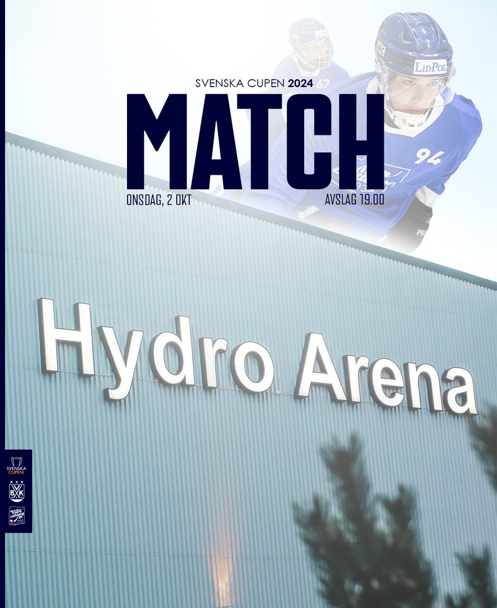vlbk_officiella's tweet photo. #SVCUP24 i Hydro Arena 🏡

Gruppspelet avslutas ikväll mot Vetlanda och vi jagar en plats i finalspelet... 🏆 https://t.co/n1DIWt8Qyn