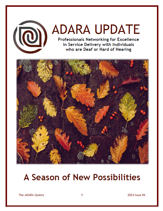 ADARA_Org's tweet photo. In this issue, ADARA President shares vital news about the '25 &amp; '26 conferences. Don’t miss DT Bruno’s inspiring article advocating for mentorship programs! Naima Boudreaux proposes a centralized hub for mental health resources, and more! Join ADARA today and get your issue! https://t.co/cfou0mVAfG