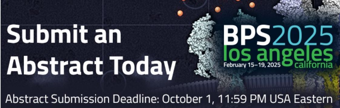 We’re in the final hours! Abstract submission for #bps2025 closes today! biophysics.org/2025meeting/ab…