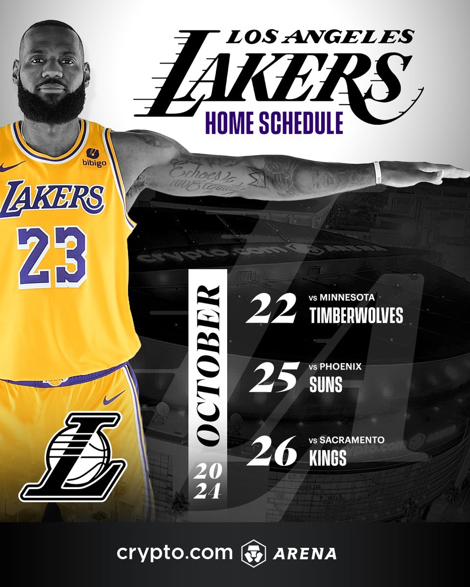 A new month calls for a new lineup of events‼️ Catch the @LAKings and  @Lakers back for the start of a new season.🙌🏒🏀