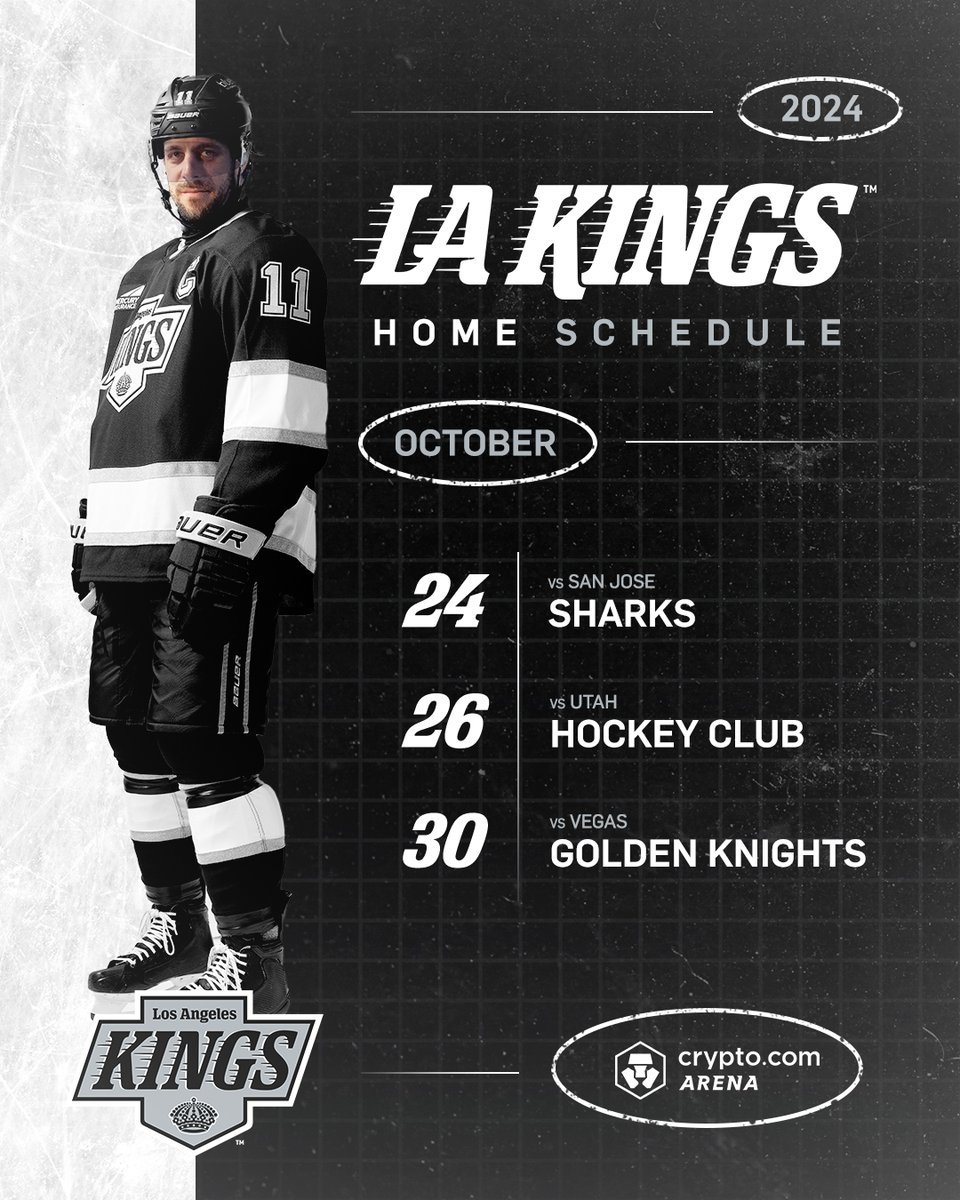 A new month calls for a new lineup of events‼️ Catch the @LAKings and  @Lakers back for the start of a new season.🙌🏒🏀