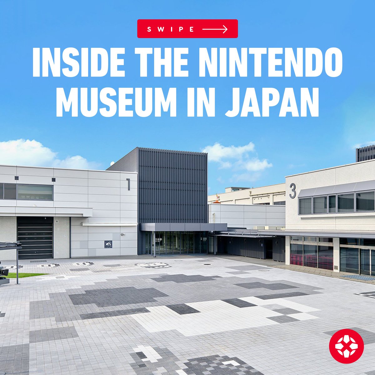 IGN's tweet photo. The Nintendo Museum in Kyoto, Japan's striking exhibition floor with fun, but simple, activities, and attention to detail made me feel like I was enjoying a cozy Nintendo game. (1/3) https://t.co/o8QIDnti1L