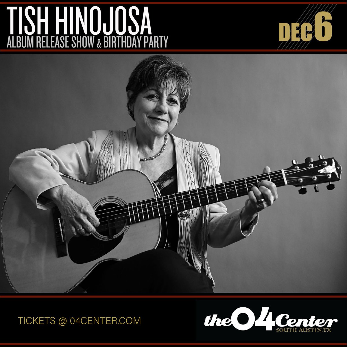 04 Center (@04center) on Twitter photo JUST ANNOUNCED & ON SALE NOW ⚡️
🎶 11/13 <a href="/MattTheE/">matt the electrician</a> & Friends with <a href="/SuzannaChoffel/">Suzanna Choffel</a>, @GrahamWeber, & Creekbed Carter Hogan
🎶 12/6 Tish Hinojosa Album Release & Birthday Celebration
🎟 More info at 04center.com. JUST ANNOUNCED & ON SALE NOW ⚡️
🎶 11/13 <a href="/MattTheE/">matt the electrician</a> & Friends with <a href="/SuzannaChoffel/">Suzanna Choffel</a>, @GrahamWeber, & Creekbed Carter Hogan
🎶 12/6 Tish Hinojosa Album Release & Birthday Celebration
🎟 More info at 04center.com.