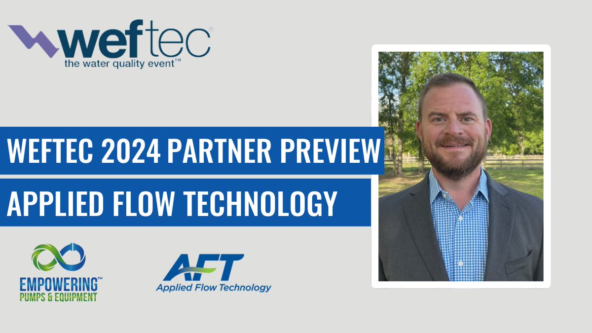.<a href="/CharliKMatthews/">Charli K. Matthews</a> sits down with Matt Hueste, head of WEFTEC, to get the inside scoop on what Applied Flow Technology (AFT) will be showcasing this year! If you’re curious about the latest innovations in flow technology, this is the conversation you don’t want to miss.