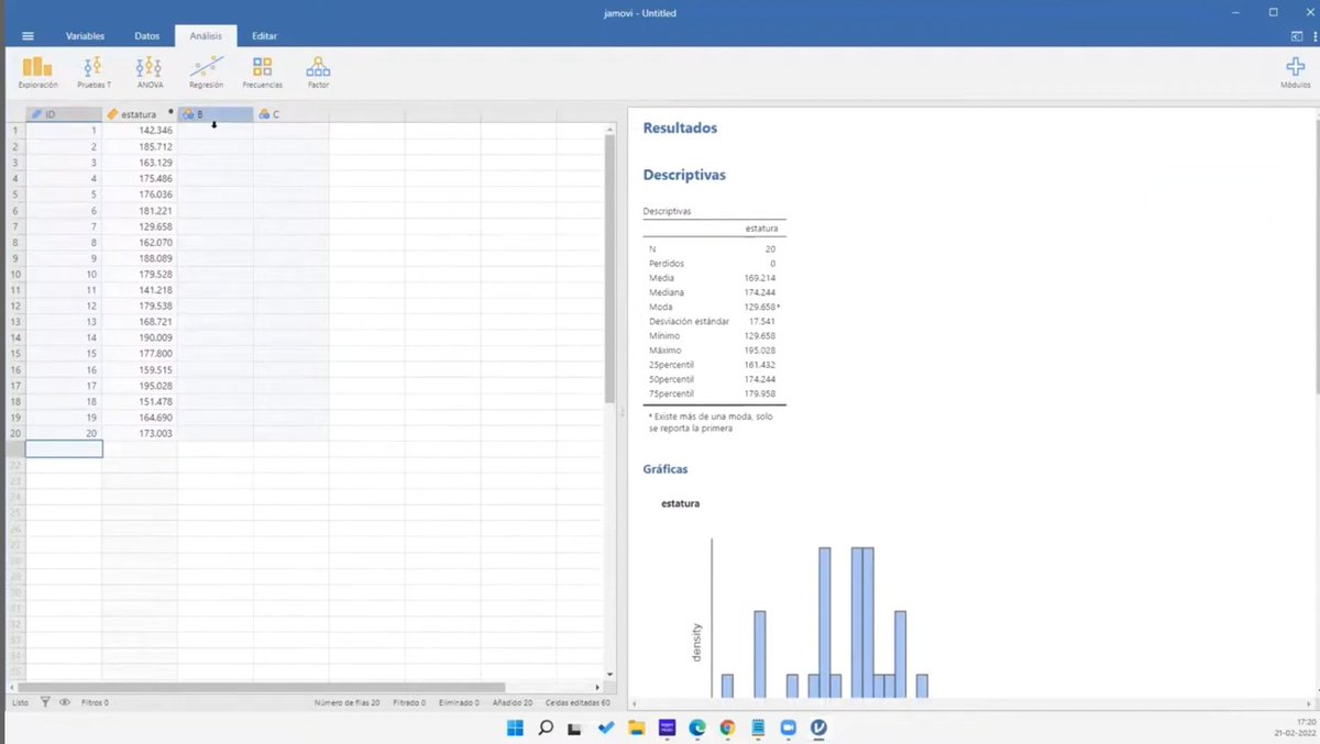 TicEducativas's tweet image. #Herramienta #OpenSource #AnálisisEstadístico
jamovi es una plataforma de análisis para la investigación: pruebas t, ANOVA, correlación y regresión, pruebas no paramétricas, tablas de contingencia, confiabilidad y análisis factorial. Vía @jamovistats
 jamovi.org/features.html