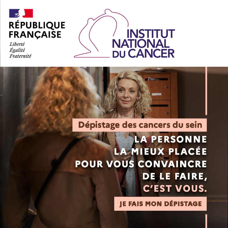 #OctobreRose | Le #CancerduSein est le cancer le plus fréquent chez la femme avec plus de 61 000 nouveaux cas diagnostiqués chaque année. 

🔍 Le dépistage des cancers du sein permet de détecter tôt une éventuelle anomalie ou un cancer, avant l'apparition de symptômes. 

✅ Cette