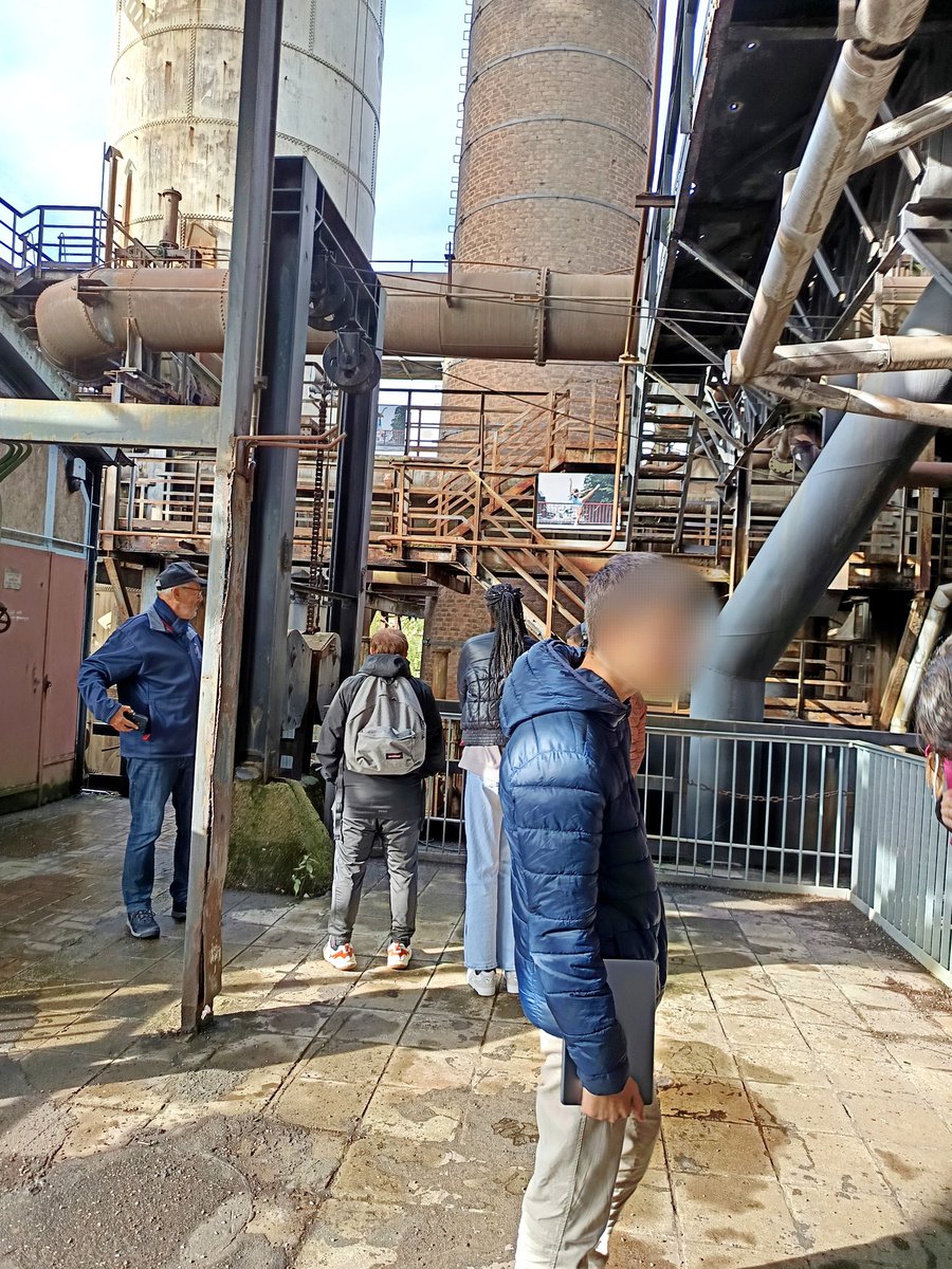 LyceeJeanMace's tweet photo. Afin de préparer leur projet pour les Nuits de la Lecture sur le thème du patrimoine, les élèves de l'ULIS SAS ont découvert un bout d'histoire mosellane au Parc du Haut-Fourneau U4 d'Uckange : point de départ d'un projet alliant 📖 et 📷. @Dsden57 @daac_nancy_metz @acnancymetz https://t.co/2AqpcjXLJZ