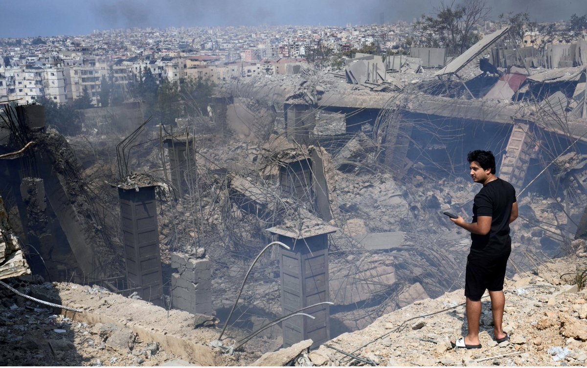 joshua_landis's tweet photo. An American leader of the @Syrian opposition - Dr. Zaher @sahloul  - asked my thoughts about the future of the Middle East following Israel's invasion of Lebanon.

My answer is as follows:

My assessment is dark and nihilistic, Zaher @sahloul , as you suggest, alas.

I have difficulty foreseeing a realistic solution that either of us would welcome.

1. The Lebanese leaders are so fragmented and impotent that they are unlikely  to seize the moment or close ranks to provide an alternative to Hezbollah. I imagine that Hezb will rebuild but at a much reduced power. Hard to imagine it rebuilding the reputation or status it held under Nasrallah.

2. As for the broader resistance front, I don't foresee it crumbing. Assad was left in contol of Damascus by US/Israel and the European powers because they feared the alternative. There is no reason to expect a change in this collective decision. Neither Israel not the U.S. is likely to bomb the presidential palace.

3. US policy makers have been so captured by Israeli interests that there is no separating Netanyahu from Biden. I suspect the same will be true with our next president.

This means that Washington will abdicate its role as choirmaster to rally Middle Eastern leaders or push through a compromise.

4. The future is wide open to Netanyahu's choices and vision. He and his allies are happy with war - or "mowing the lawn," at which Israel has been so successful. This leaves Israeli planes free to patrol the skys of the region, and settlers to take ever more Palestinian land with minimal US pushback.

5. Israel/US will be tempted to try to impose a new government on Lebanon, as it tried and failed to do in 1982. Few Lebanese leaders have much purchase over their people; most are seen as corrupt. How can they build a more effective Lebanese government? Can Lebanese efforts be more successful than those of Syrians or Iraqis over the last 2 decades? Skepticism seems the safest bet.

6. That leaves Arab leaders to pick up the pieces. But it is hard to see them uniting or having much leverage over the outcome, beyond a bit of money. This is a dark picture of Mideastern political fragmentation, unbridled Israeli power, and an impotent, if not complicite, U.S.

I would be very interested in your take on how events may play out, and whether the blow to Hizb and Iran will substantially change the balance of power in Syria.