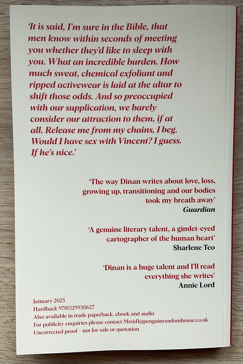 Lindahill50Hill's tweet photo. Is it you @Millsreid11 to whom I owe enormous thanks for this incredible #DisappointMe surprise book mail? 
Nicola Dinan’s Disappoint Me is out from @DoubledayUK 23rd Jan 2025 and I think it’s going to cause a stir! https://t.co/6Ubgsma2Ic