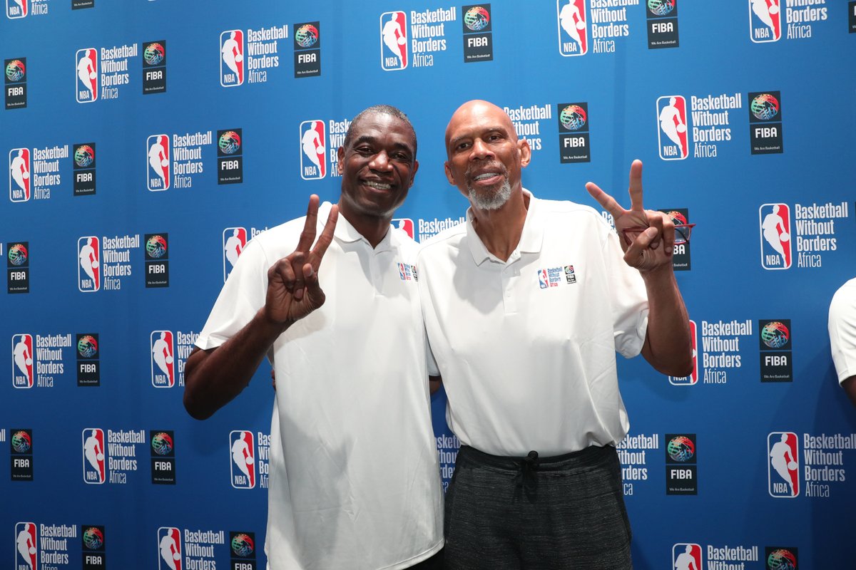 NBA's tweet photo. A larger than life person, who lived to help others.

Remembering the extraordinary Dikembe Mutombo ♥️ https://t.co/Mlbfn16I5r
