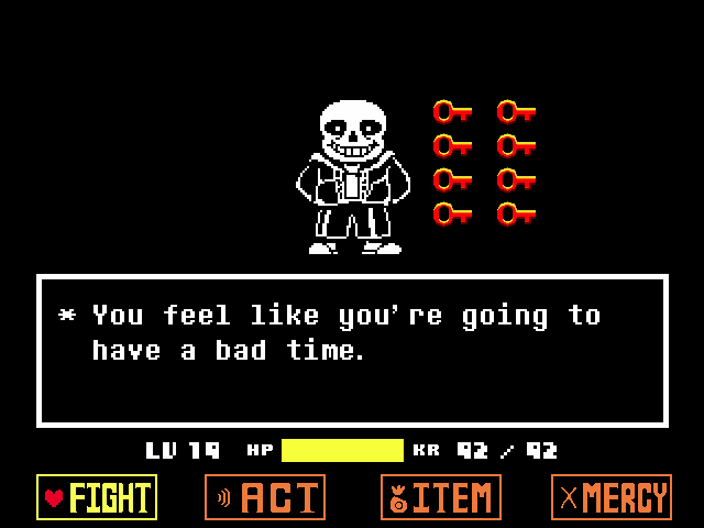 LimboKeyFacts's tweet image. You must fight Sans to get to the Limbo Keys