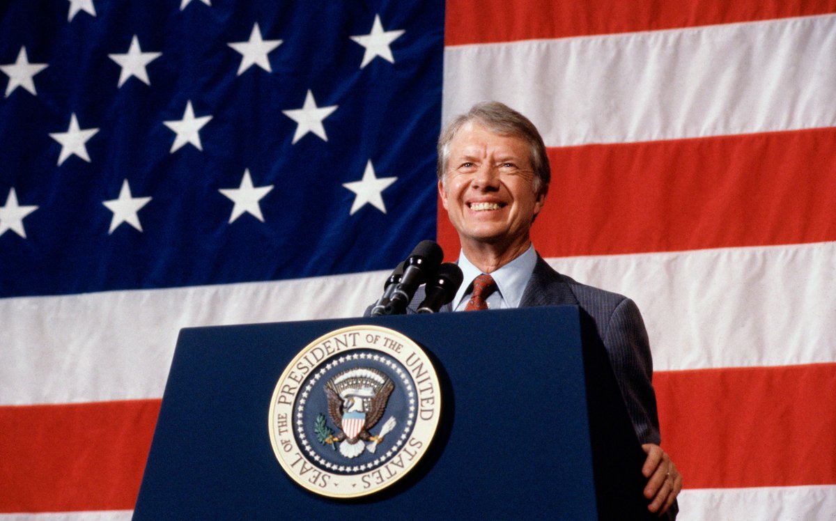 confidenceplay's tweet photo. Today, we would like to wish President Jimmy Carter a Happy 100th Birthday! He has been a tireless public servant, dedicated to hope and peace, and we can't thank him enough for everything he has done in service of good. https://t.co/yDXbUrFVJG