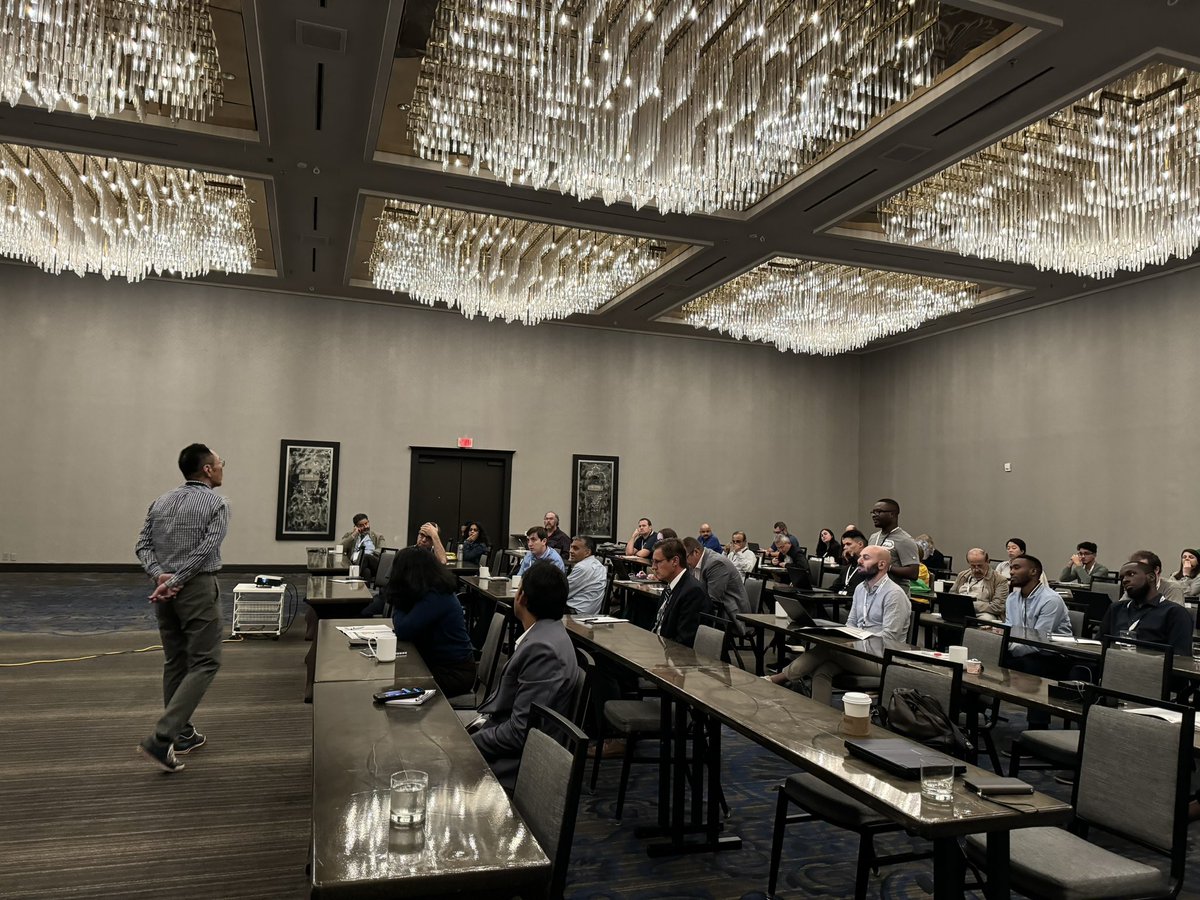 mechrefgroup's tweet photo. Day 2 session V
#ITP_Conference_2024
#Texas_Tech
#Mechref_Omics_Lab https://t.co/KUmxm8tycY