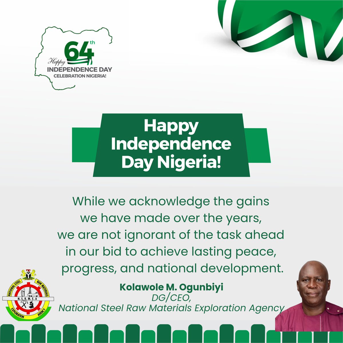 Happy Independence Day, Nigeria!

#HappyIndependenceDayNigeria #HappyIndependenceDay2024 #NigeriaAt64