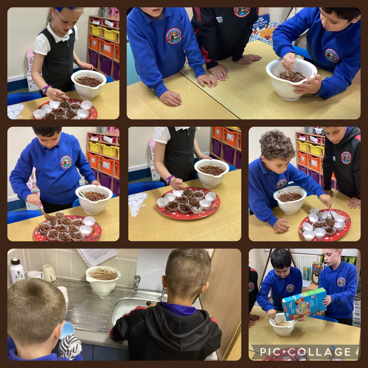 HPPSHedgehogs's tweet photo. Tonight we have made some crispy cakes and we even helped with the washing up 🙌🏻@HPPSHedgehogs https://t.co/NpjCVcSI4A