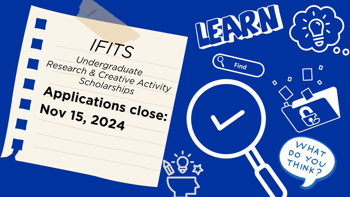 Apply for an opportunity to be mentored and explore a topic more deeply. Applications close Nov 15, 2024. Learn more and apply: bit.ly/4bZJ4mC

#undergraduateresearch #mentorship #research #boisestate