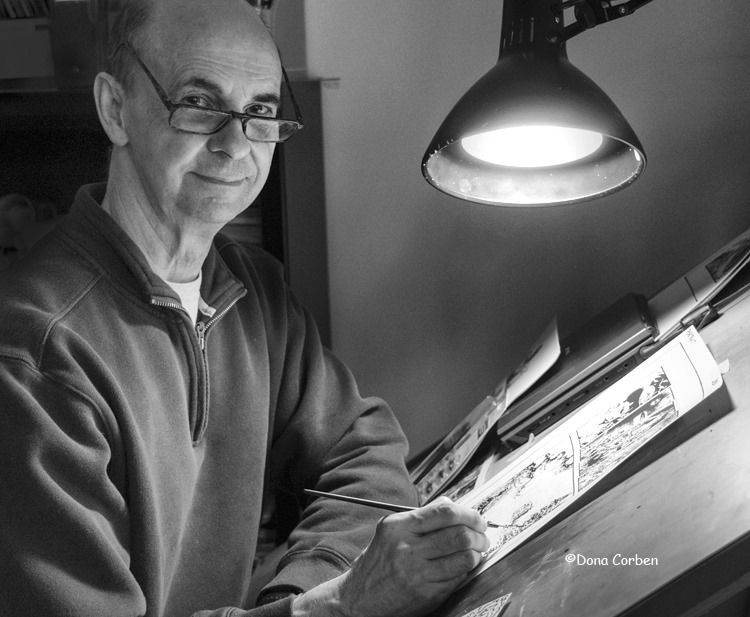 Happy Birthday to the late great Richard Corben.
It was true honor to work with him and will always remember the afternoon I spent with that man at his home. A true giant--A kind and unique genius.