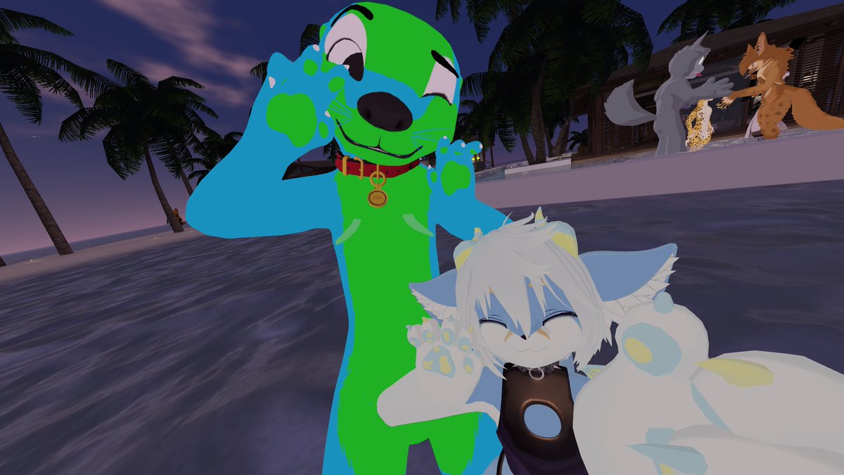 Fantasy_Pup's tweet photo. Vr night meeting people!
It was fun 🐾
#VrChat #Furry #FurryFabdom https://t.co/5BxbCN1BSH