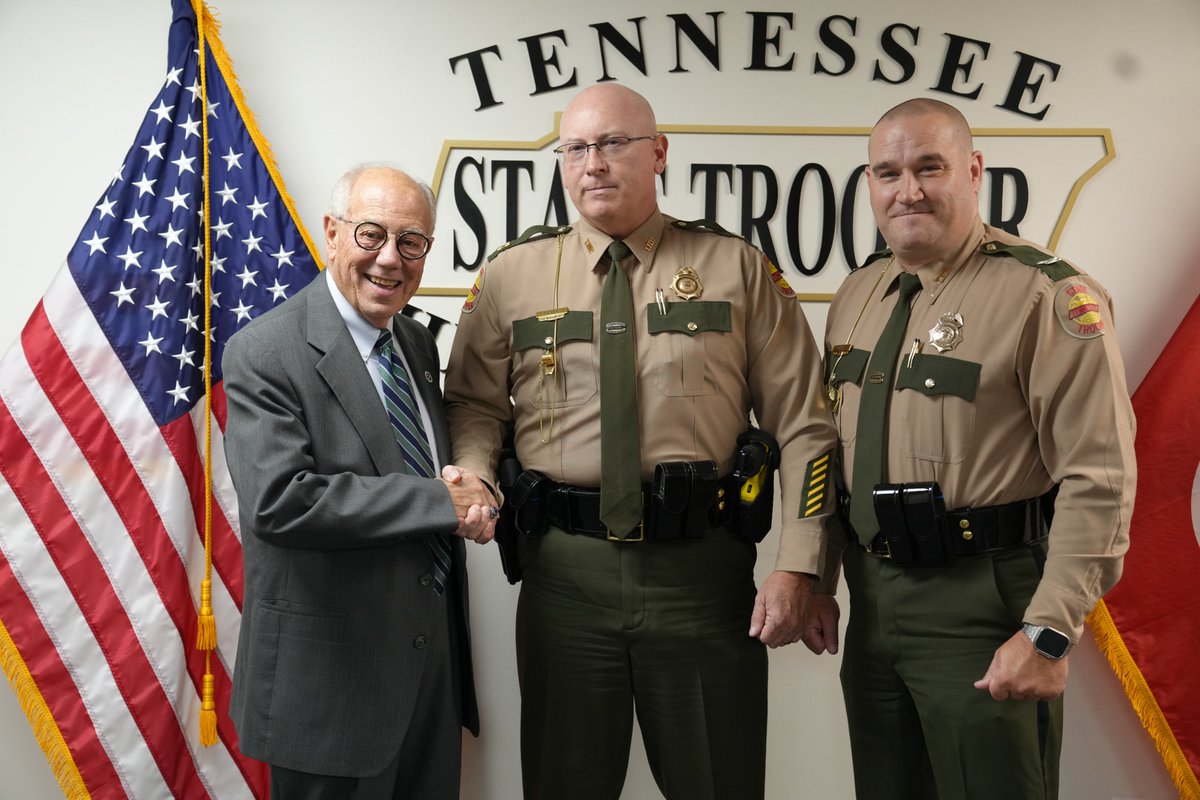 THP_Colonel's tweet photo. I am proud to announce the promotion of Billy Pierce to Captain over the Cookeville District. He has served this Department for the past 27 years, amassing a wealth of knowledge and experience. Please join Commissioner Long and me in congratulating Captain Billy Pierce. https://t.co/Vz2xEloctV