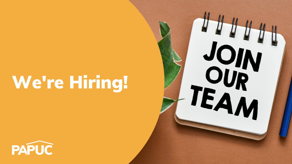 PA_PUC's tweet photo. Hiring an Fixed Utility Manager in Bureau of Technical Utility Services to oversee Finance &amp; Telecom staff. Details at https://t.co/oakrDAM6hL
#jobalert #recruiting #jobopening #Jobsearch #Jobseekers #hire #gethired #hiringandpromotion #hirenow #Utilitymanager #Managervacancy https://t.co/e7EfANdBaq