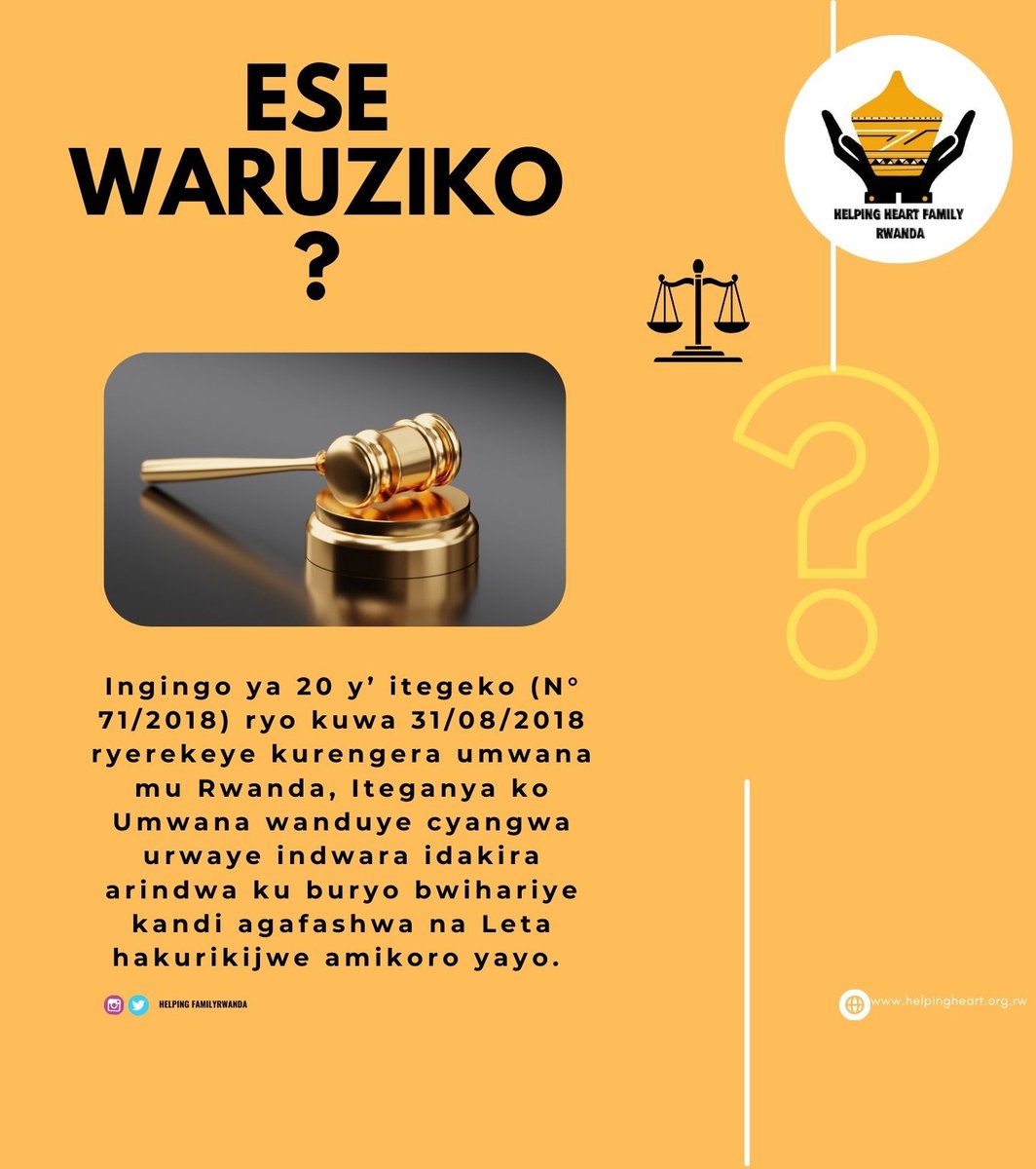 HelpingHeartFam's tweet photo. Menya amategeko, Wirinde! #esewaruziko
#Givebackrwanda #children #Youthempoweringyouth #ChildRights #Rwanda #Protection https://t.co/oraZ9713rj