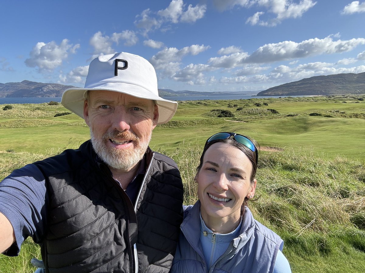 williamjohnward's tweet photo. @PortsalonGolf today, weather was perfect, a gentle 2 club breeze. https://t.co/E515FaLnoL