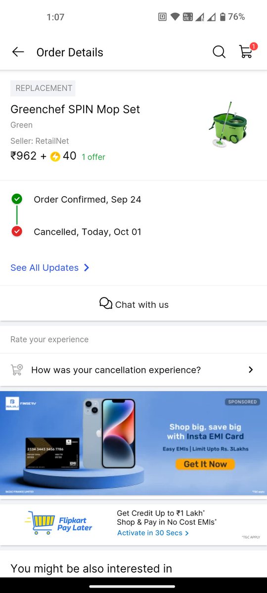 KumarSk955524's tweet photo. Dear @Flipkart why you are providing  such a worst service? Two times order was automatically cancelled prior to delivery. Do you have any clarification? I will file a case for holding my money for 15 days @consumercourtin https://t.co/DCv3jvTNqK