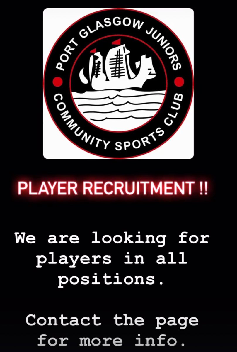 Port Glasgow Juniors 2008 tweet media