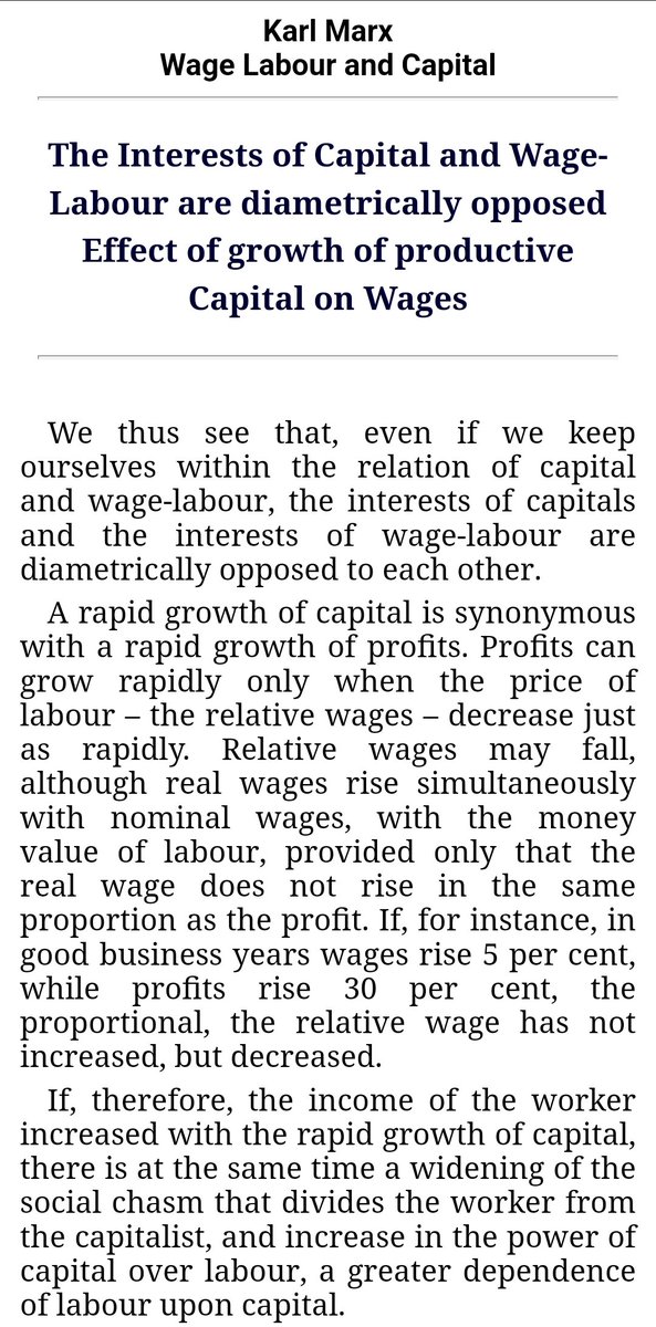 HarshithReads's tweet image. In this entire event, without them even knowing or understanding it, they are proving Marx's point!

With the SAME EXACT talking points as they had 150 years ago!