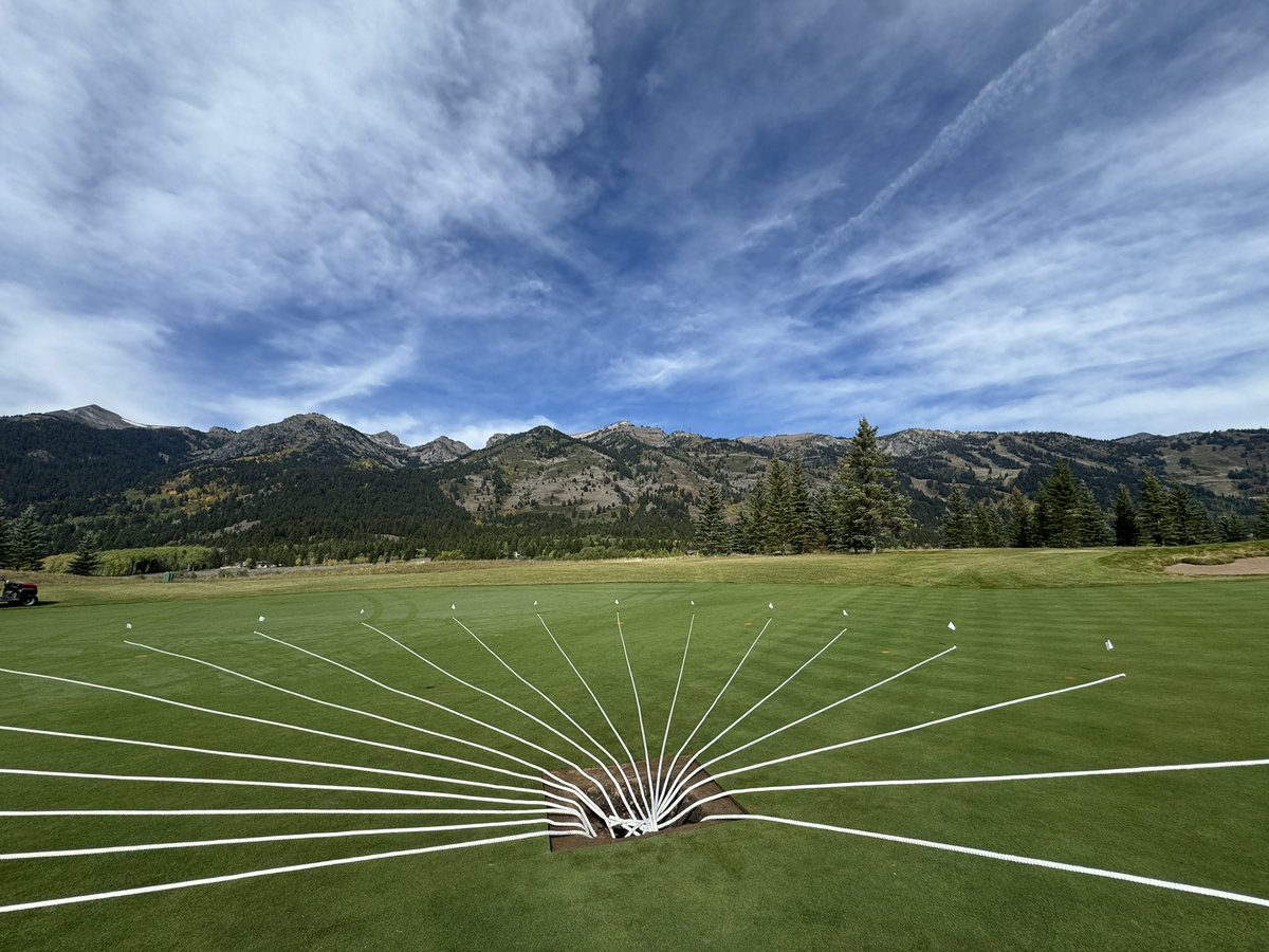 hydrowick's tweet photo. The #hydrowick team just completed 19 catch basins in Jackson Wyoming,  totalling just under 10,000 linear FT of drainage. The team has many more project to complete this fall! #hydrowickdrainage https://t.co/IhzK3vNWQi