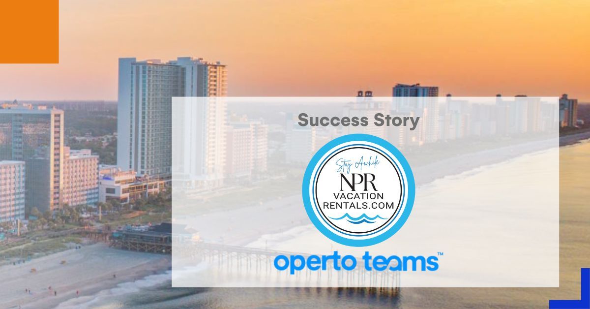 NPR Vacation Rentals, a 5-star vacation rental management company in Myrtle Beach, SC, has chosen Operto Teams to help manage its busy operations. Read more at  buff.ly/4ex0Z4o