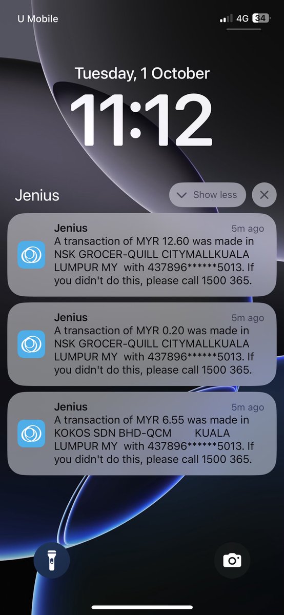 gacfarlane's tweet photo. @JeniusConnect ini jenius kenapa? Kok gabisa dibuka, terus ngirim notifikasi spend kartu kredit bertubi tubi https://t.co/ERXBKmhxlh
