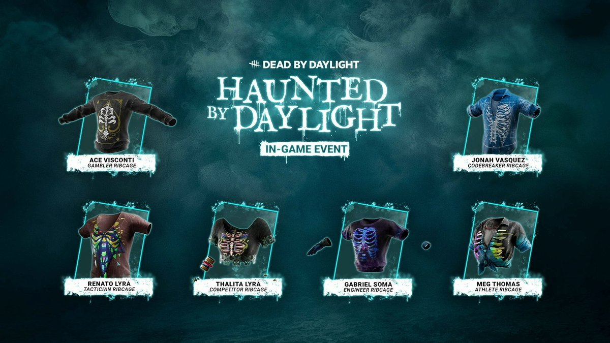 dvveet's tweet photo. HAUNTED BY DAYLIGHT REWARDS https://t.co/aG59tckOoB