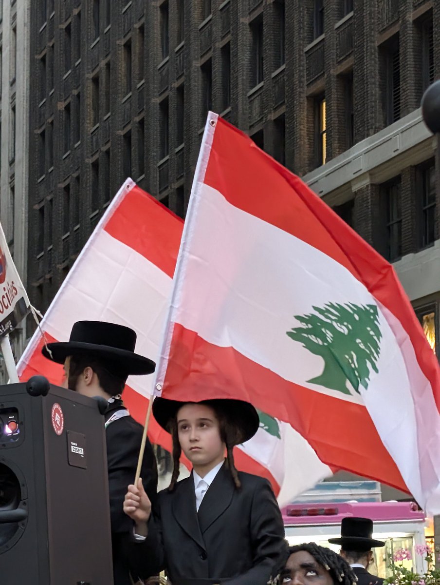 voiceofrabbis's tweet photo. Torah Jews stand with the Lebanese people.

We support the Lebanese people and state.

Our prayers are for Lebanon.

What Zionists cannot tolerate is Jews carrying Lebanese flags and supporting Lebanon.

It should be known that Israel is not a Jewish state.

Jews are also not safe in Israel because Zionists attack Jews who do not support Israel, do not support the Zionist army, and do not serve in the military.

We all have a common enemy: Zionism and the state of Israel.