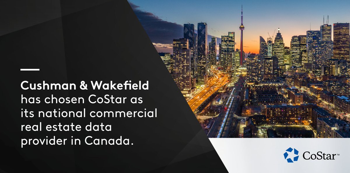 CoStar Group (@costargroup) on Twitter photo We’re pleased to announce that <a href="/CushWake/">Cushman & Wakefield</a> has chosen CoStar as its exclusive national #CRE data provider in Canada. Read more: bit.ly/4dwuAKv We’re pleased to announce that <a href="/CushWake/">Cushman & Wakefield</a> has chosen CoStar as its exclusive national #CRE data provider in Canada. Read more: bit.ly/4dwuAKv