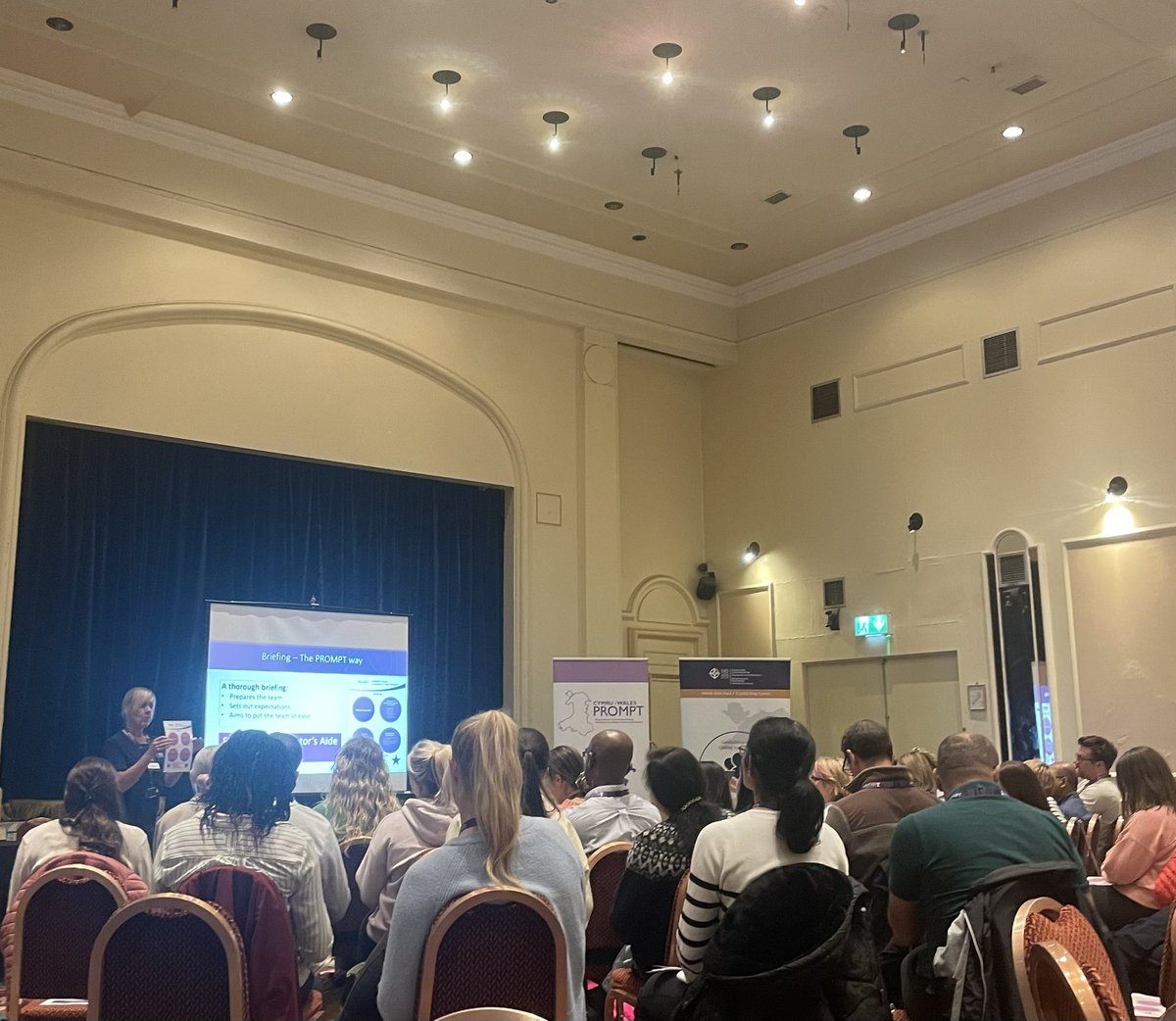 Catrin_Johns's tweet photo. Great day in Cardiff observing the @PromptWales train the trainer day today in readiness for the first ever MoNET faculty training day next week. Exciting times! 👶🏼💙#MoNET
@NWSSP #mdttraining #neonataltraining https://t.co/X1Xhq3hVOK