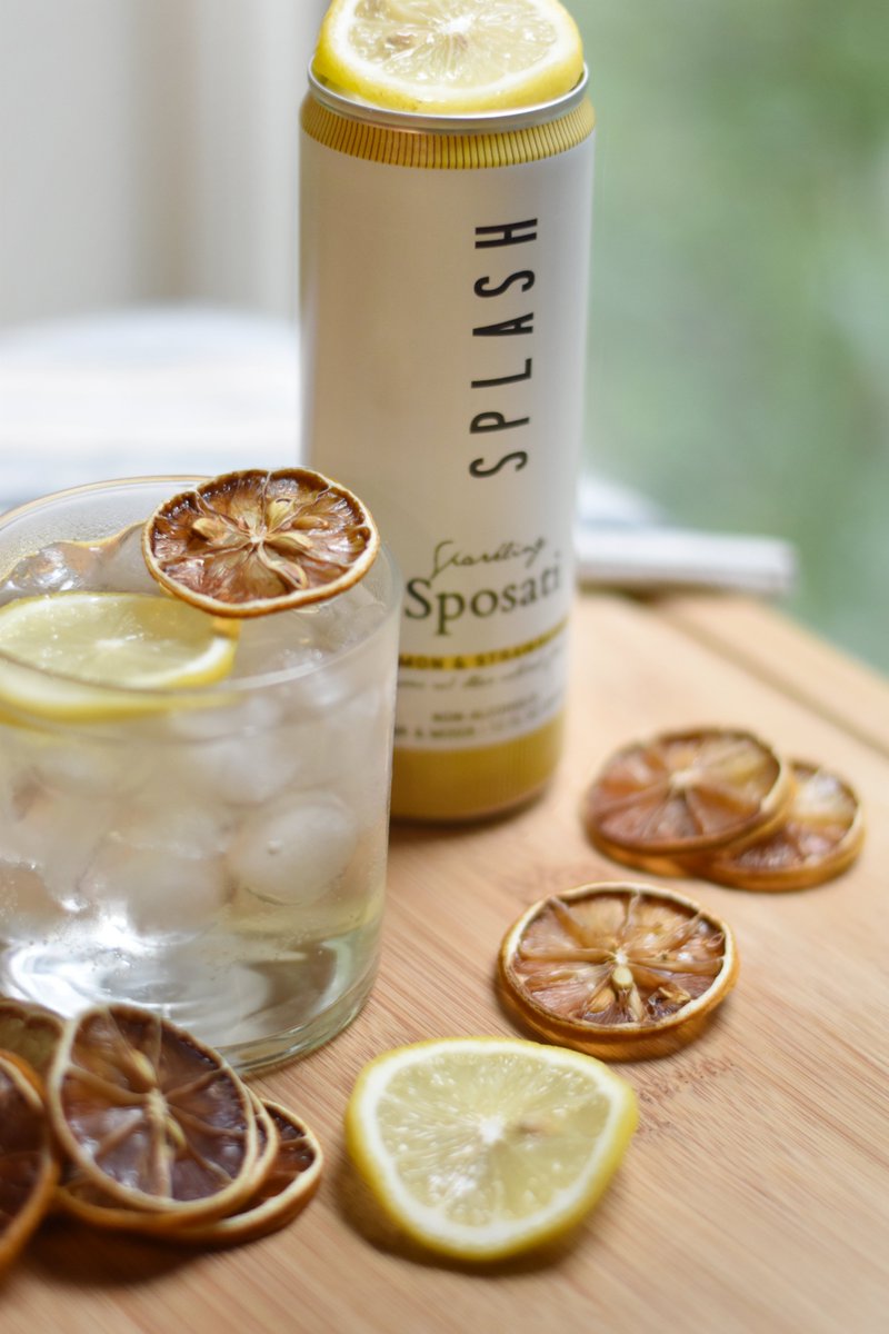 SplashMixers's tweet image. #SoberOctober is here with Splash Mixers! Try our signature flavor, the Sposati, as a mocktail over ice! 

Classic cocktail flavors with 25 calories or less, less than 6g of sugar, and zero alcohol.

#zeroproof #sober #sobriety #alcoholfree #mocktails #cocktails #lemon #easy