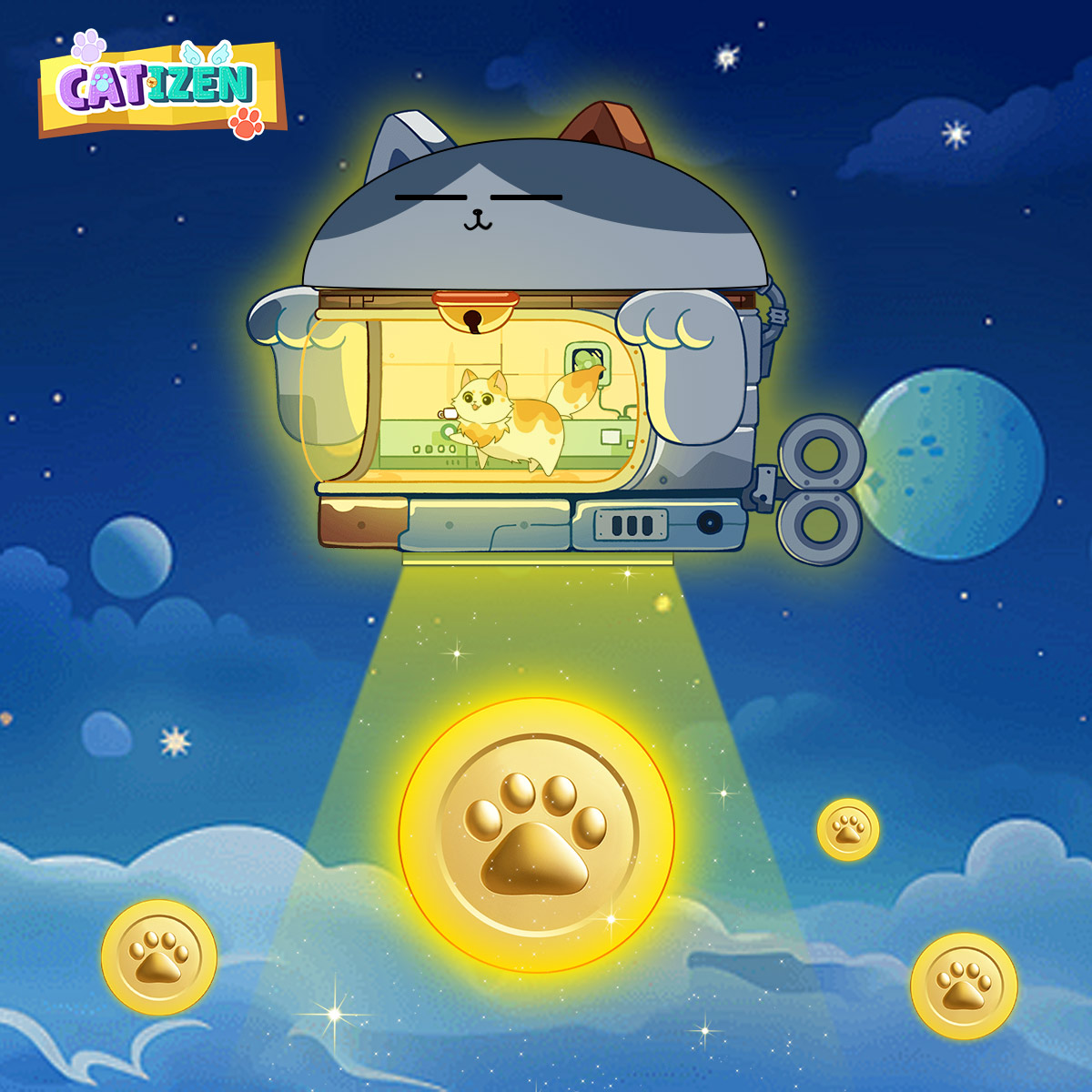Try the Catizen Airdrop Season and get lots of $Bombie and $Cone rewards!💎

Players can also share 🪙 10,000,000 CATI in Airdrop Season 1!

Catizen's vibe: Play for the airdrop🪂, Heal the world! 🌍

#Catizen #CATI #Play2Airdrop