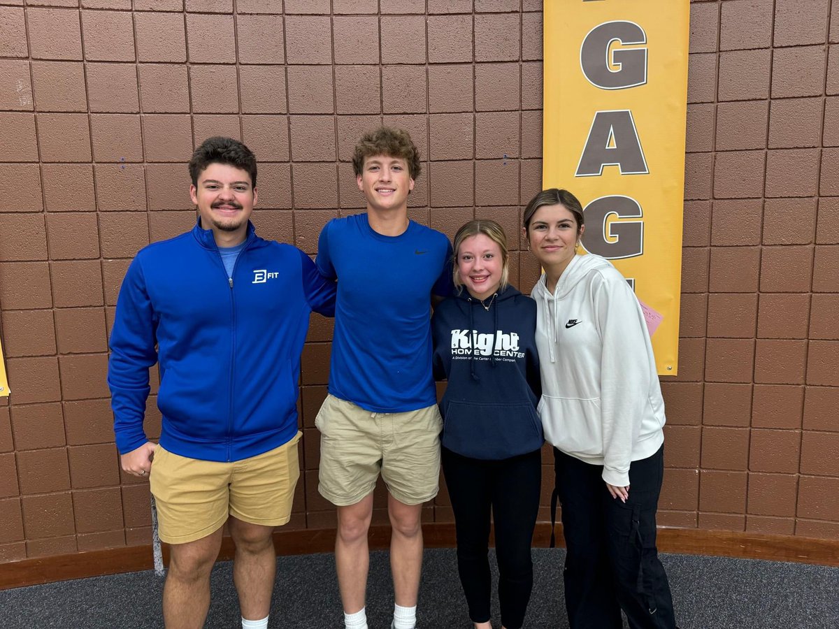 Congratulations to our October Golden Bear winners. Kimberly Williams, Piper Collier, Wesley Reed, Eli Winiger