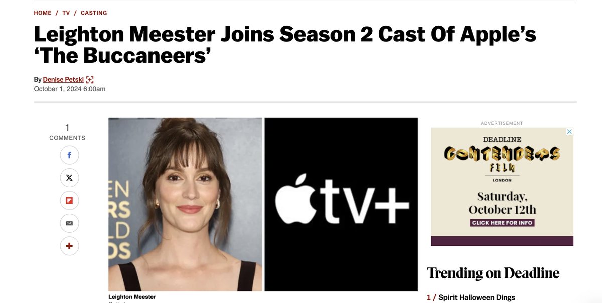 PeterHoare's tweet photo. I'd like to take this time to remind everyone that Leighton Meester's father is Mister Meester. https://t.co/NSlxO2L6P6