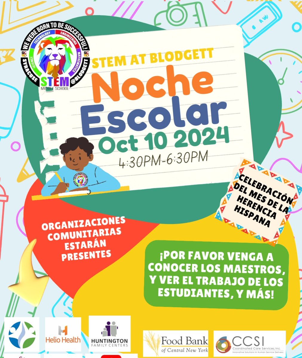 Syracuse STEM at Blodgett (@stematblodgett) on Twitter photo Syracuse STEM Community,
Please join us for Open House on Oct. 10th from 4:30 to 6:30 pm. #GoSTEMLions <a href="/STEMatBlodgett/">Syracuse STEM at Blodgett</a> Syracuse STEM Community,
Please join us for Open House on Oct. 10th from 4:30 to 6:30 pm. #GoSTEMLions <a href="/STEMatBlodgett/">Syracuse STEM at Blodgett</a>