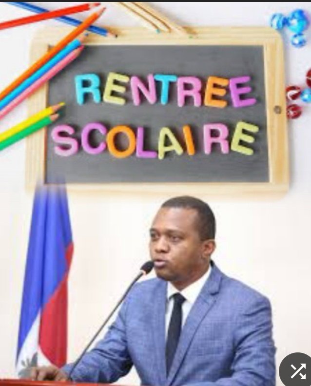 nouvo509's tweet photo. Le ministre de la santé publique et de la population, Dr Georges Fils Brignol, souhaite une #année scolaire de succès à toutes les écolières et écoliers du pays à l’occasion de la rentrée des classes  pour l'année académique 2024-2025 https://t.co/MQuJPt0gwX